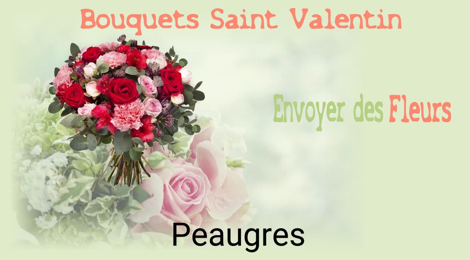 Roses de Saint-Valentin livrées à Peaugres